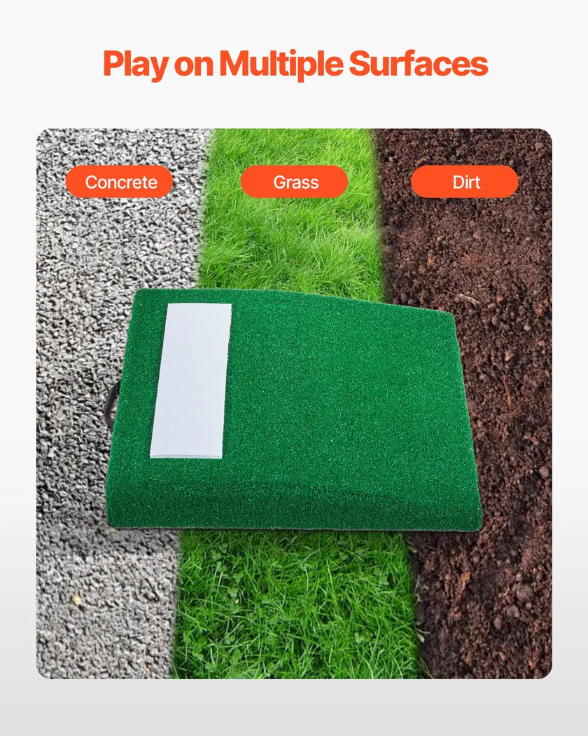 VEVOR 31 in Pitching Mound Portable Pitcher Mound Baseball Softball Training