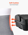 VEVOR 48L Motorcycle Top Case Universal Motorbike Tail with Reflective Panel
