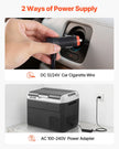 VEVOR 12V Car Refrigerator Portable Freezer 31.7QT Electric Cooler for Camping