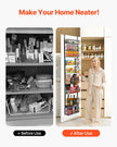 VEVOR 9-Tier Over the Door Pantry Organizer Hanging Storage Rack Adjustable