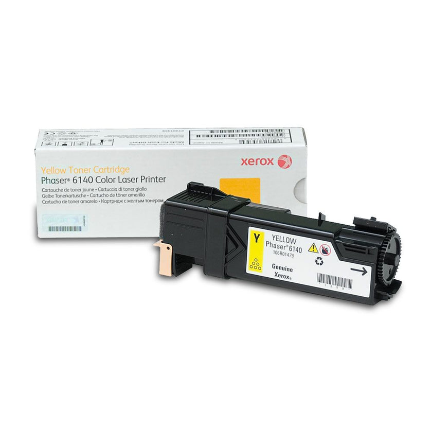 Xerox Phaser 6140 Yellow Toner Cartridge (106R01479)