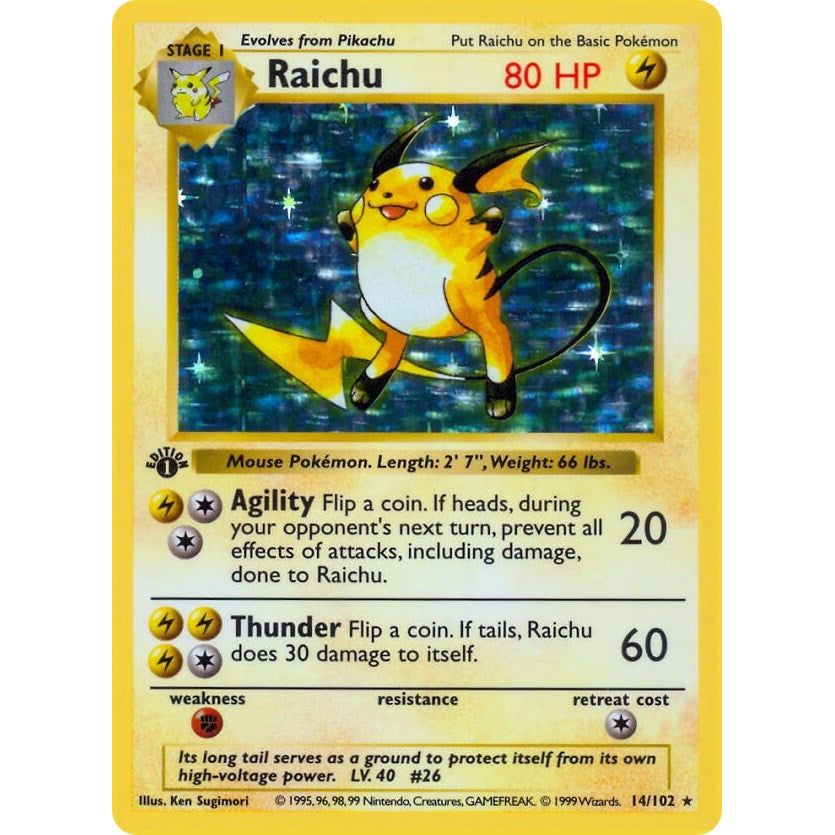 Raichu (014/102) (BSS)