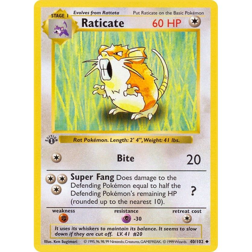 Raticate (040/102) (BSS)