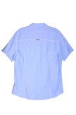 POINT ZERO Men Button Down Tops Regular fit in Blue - L