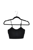 UNBRANDED Women Activewear Sports Bras Regular fit in Black - S