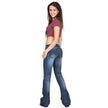 Women Bootcut Jeans Pant flared leg Trousers