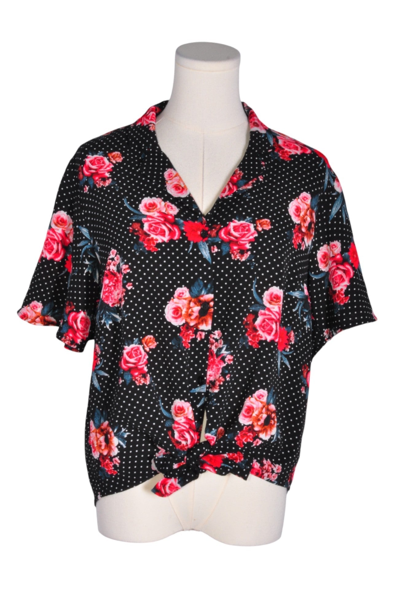 MONTEAU Women Crop Tops Regular fit in Black - L