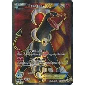 Houndoom EX (Full Art) (153/162) (BKT)