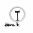 10-inch LED Ring Light, 120 LEDs, 2900-6500K, USB Powered, Phone Holder and Tripod Options