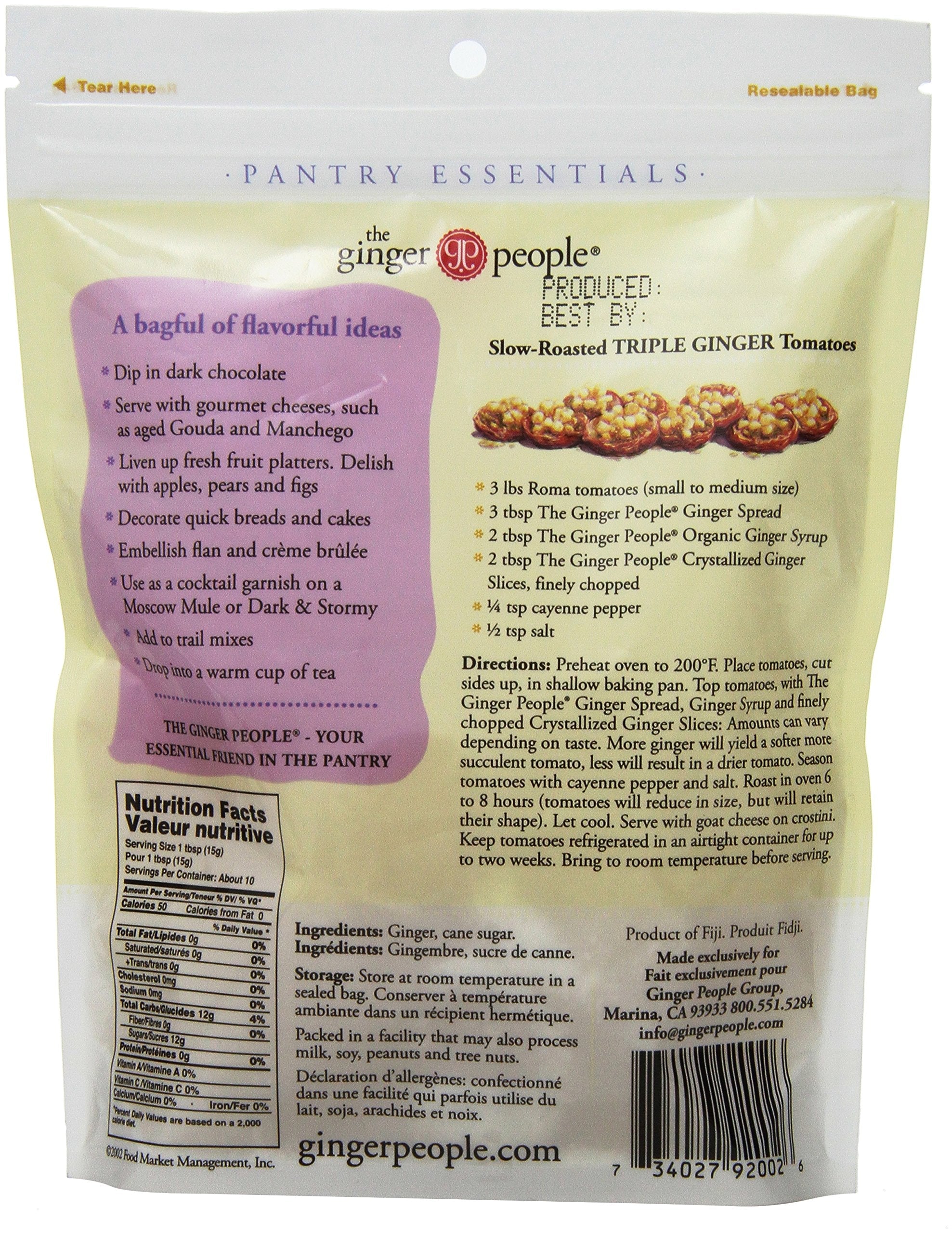 The Ginger People - Crystallized Ginger Slices (159g)