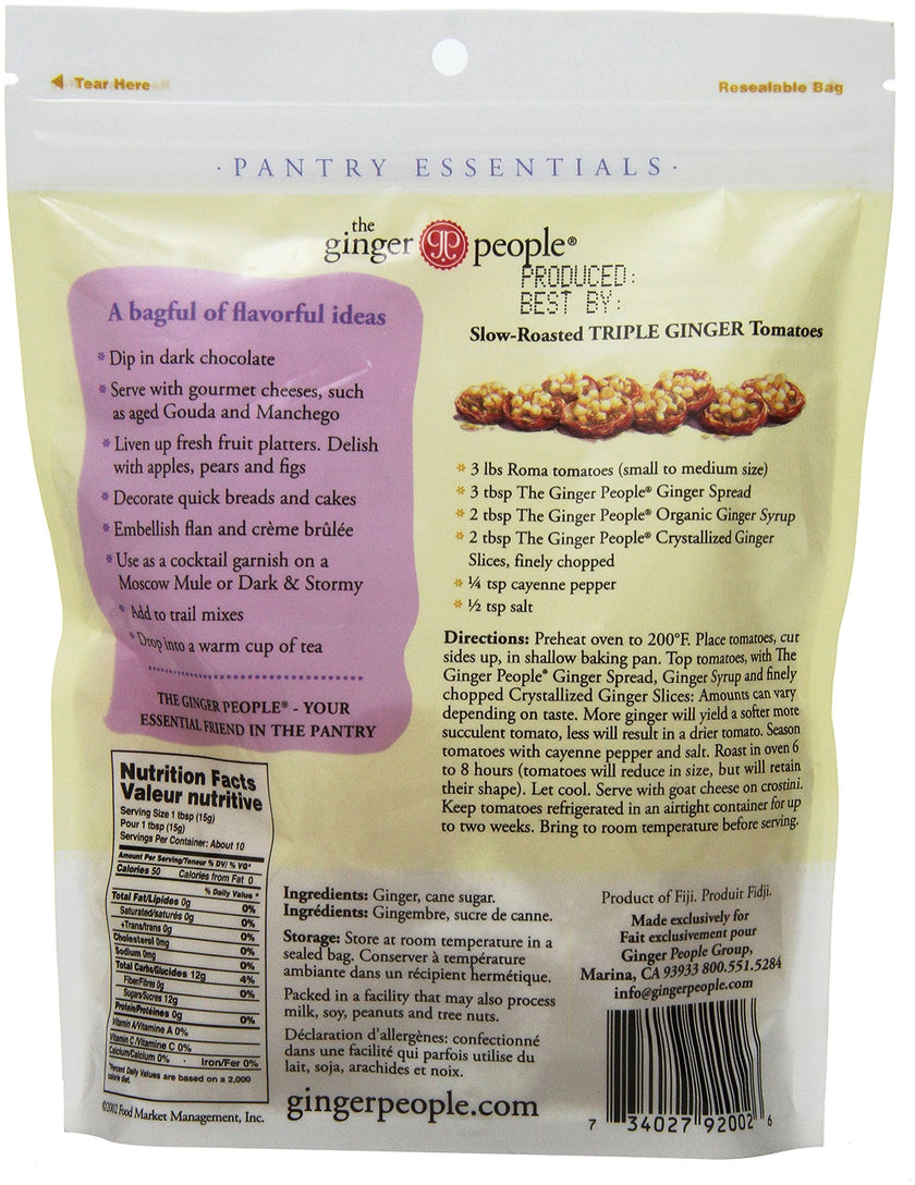 The Ginger People - Crystallized Ginger Slices (159g)