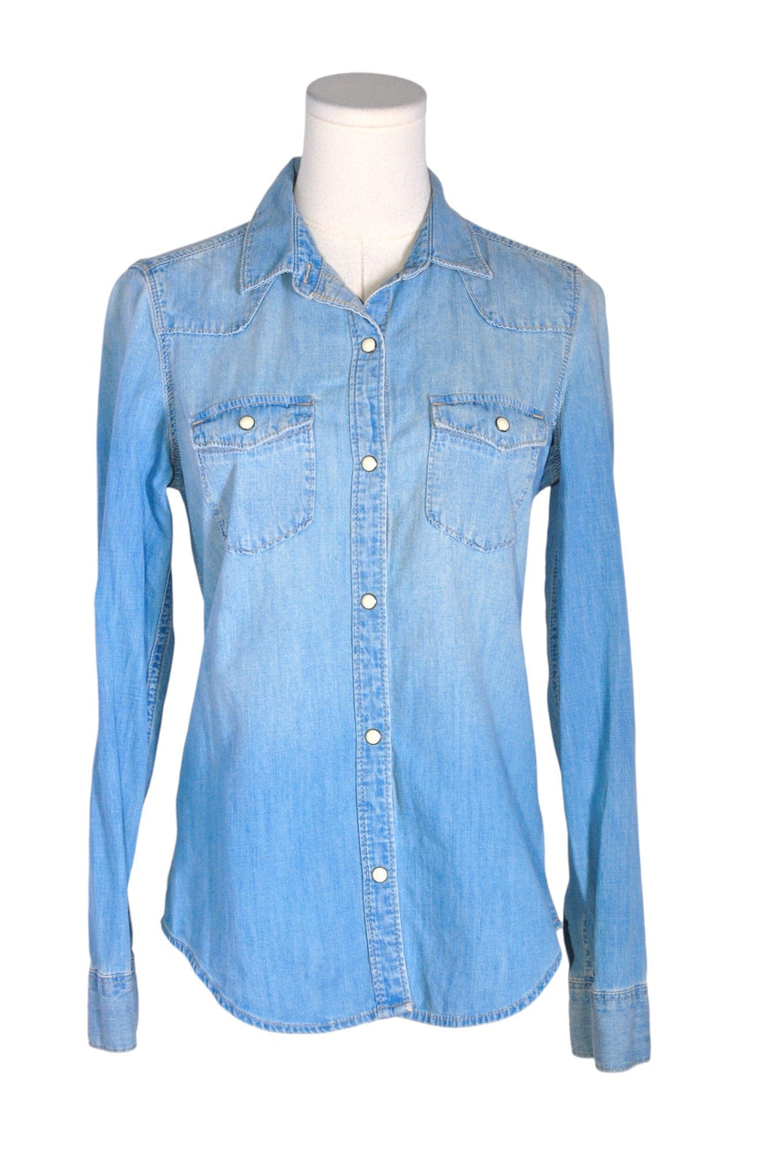 GAP Women Denim Tops Regular fit in Blue - XS