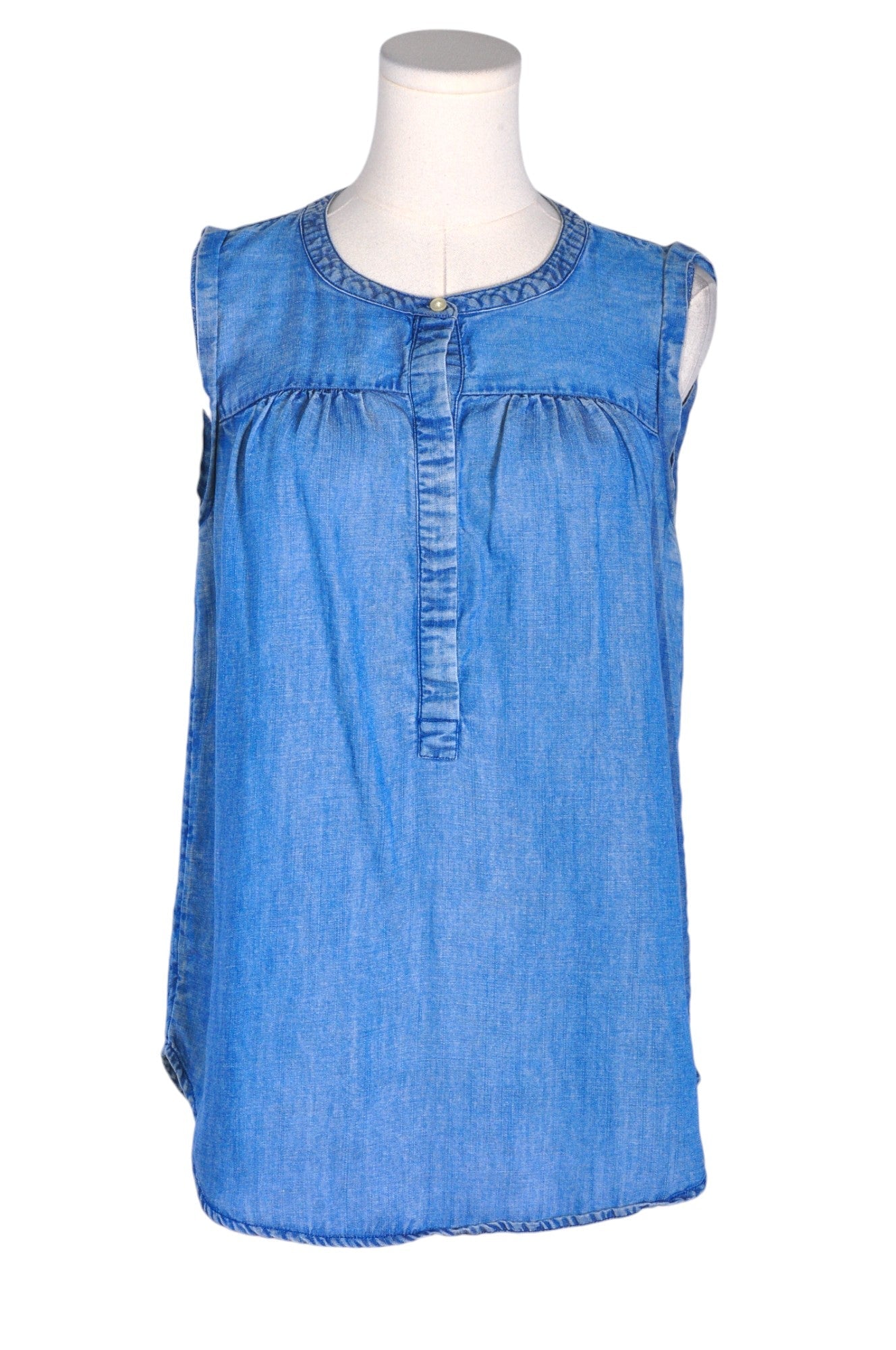 LOFT Women Denim Tops Regular fit in Blue - S