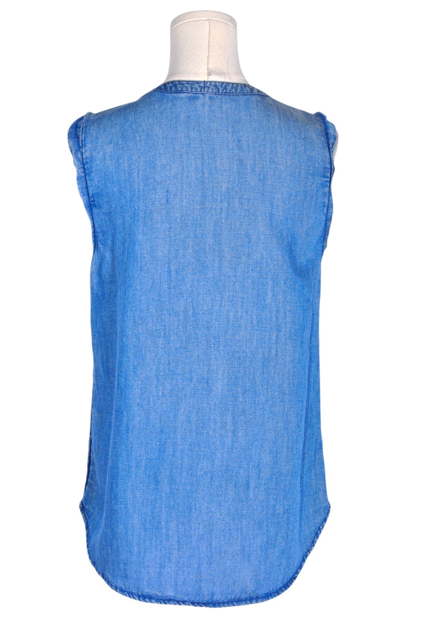 LOFT Women Denim Tops Regular fit in Blue - S