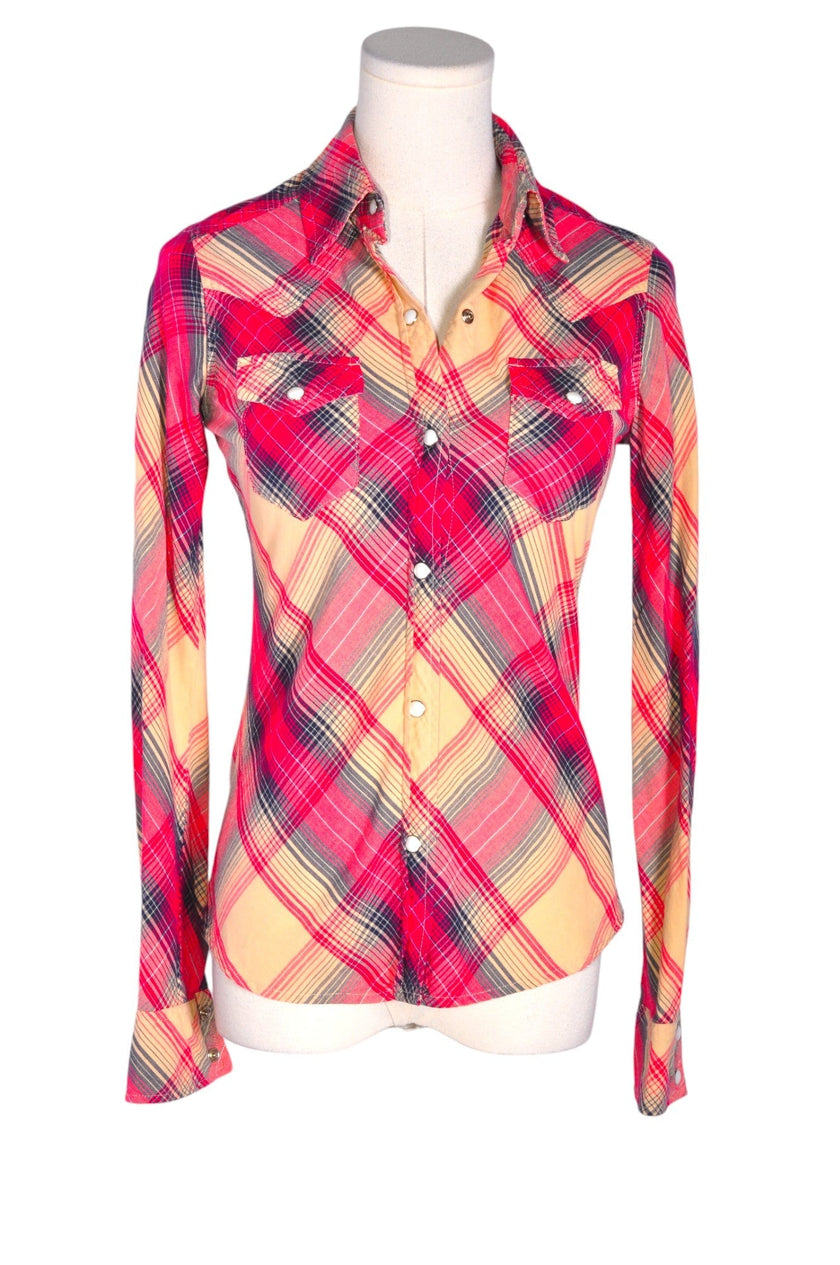 MODA INTERNATIONAL Women Button Down Tops Regular fit in Red - XS
