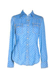 STREETWEAR Women Button Down Tops Regular fit in Blue - S