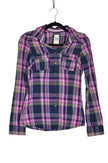 GRG DENIM Women Button Down Tops Regular fit in Blue - XS