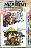 AALL and Create #1076 - A6 Stamp Set - Gnome Wise