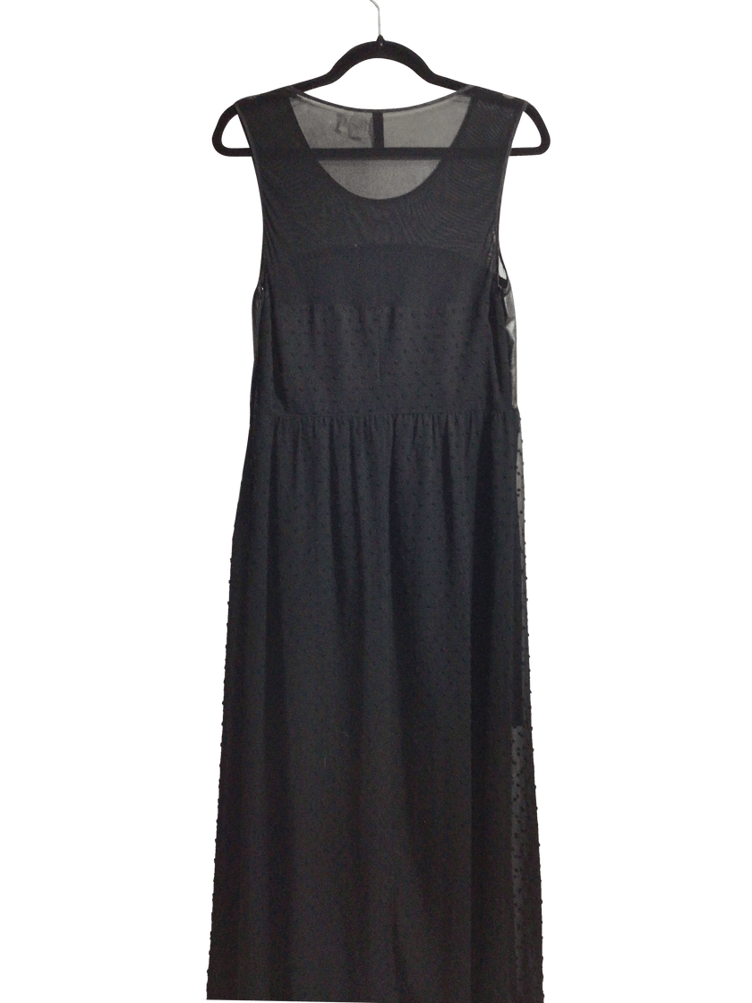 H&M Women Maxi Dresses Regular fit in Black - 10