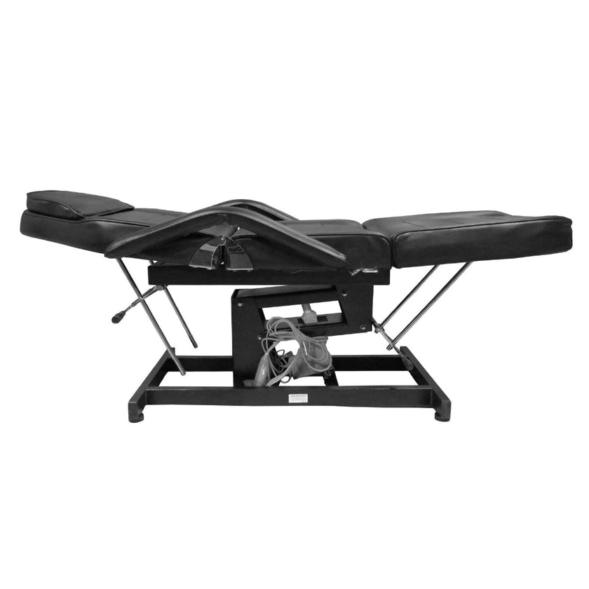 Fauteuil de tatouage électrique Greenlife Basic One Motor, blanc/noir (CH-246) 