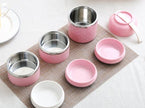 Japanese-Inspired Compartment Lunch Box – Stainless Steel, 1–3 Layer