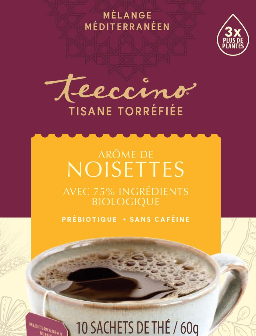 Teeccino - Hazelnut Roasted Herbal Tea (10bg)