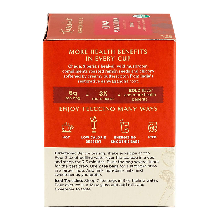 Teeccino - French Roast Herbal Tea (10bg)