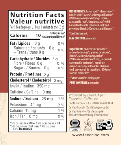Teeccino - French Roast Herbal Tea (10bg)