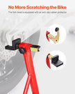 VEVOR Motorcycle Stand Lift 850 lbs Rear Spoolift Paddock Swingarm Arm Red
