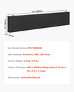 VEVOR 40x8in Programmable LED Sign Digital Scrolling Display Board P10 Fullcolor