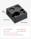 VEVOR ABS Espresso Tamping Station 51-58 mm Station with Detachable Slot