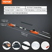 VEVOR 20V Cordless Hedge Trimmer, 18 inch Double-edged Steel Blade, Pole Hedge Trimmer Kit 20V Battery, Fast Charger Included, 74