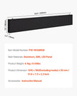 VEVOR 52x8in Programmable LED Sign Digital Scrolling Display Board P10 Fullcolor