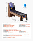 VEVOR 9 ft Roll & Score Arcade Game Table Electronic Scorer Game Room 4 Balls