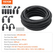 VEVOR 8AN Fuel Line Kit, 20 FT Fuel Hose Kit, 0.43