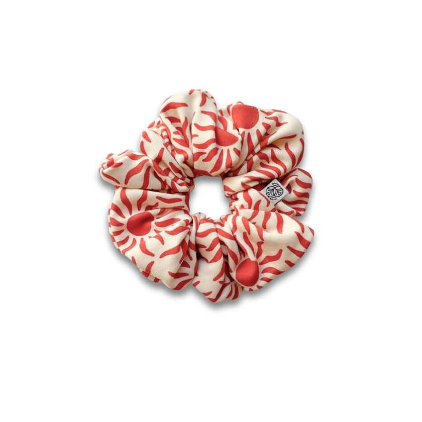 Bamboo Scrunchie | Tidal Blue