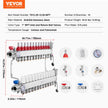 VEVOR 12-Branch Radiant Heat Manifold 1/2