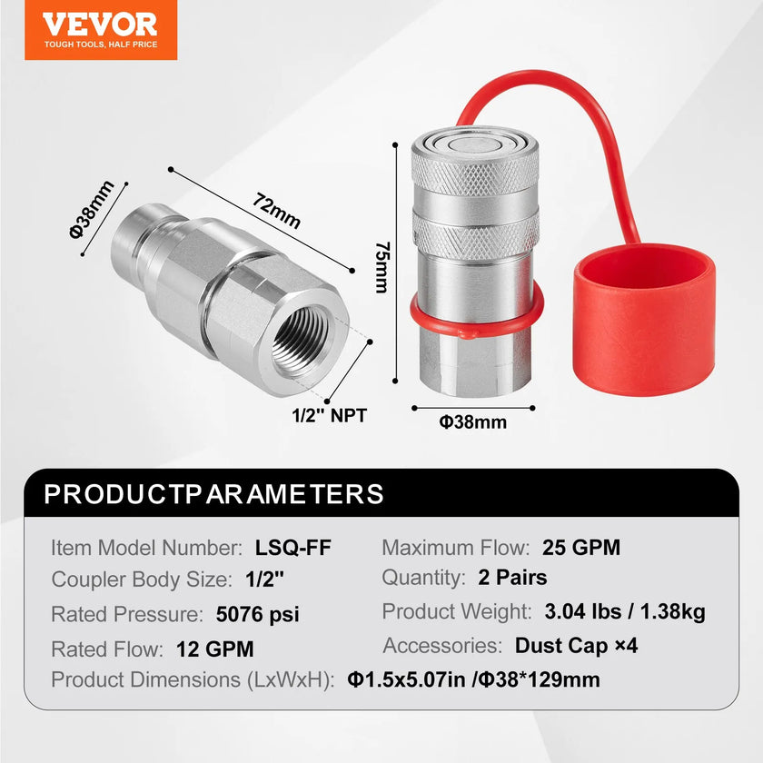 VEVOR 1/2
