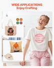 Heat Press Machine 2-In-1 15x15in Sublimation Print Transfer DIY T-shirt Cap