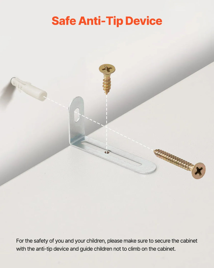 VEVOR 8 Tiers Narrow Bookshelf 71