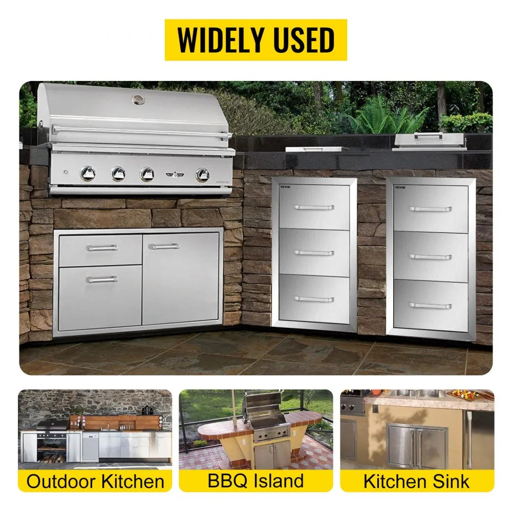 VEVOR Outdoor Kitchen Drawers 16\