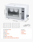 VEVOR Nail Tool Cleaning Machine 12L Large Capacity Tool Cleaner Various Modes