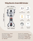 VEVOR 150g Commercial Spice Grinder Electric Grain Mill Grinder High Speed