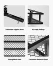 VEVOR 500 lbs Hitch Cargo Carrier Folding Hitch Cargo Carrier with Cargo Net
