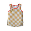 Kids' Bamboo Racerback Tank | Blue Smilies