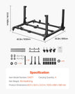 VEVOR 4 Doors Jeep Door Storage Cart for Jeep Wrangler JK JKU JL Gladiator