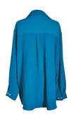 HAVER Women Button Down Tops Regular fit in Blue - XL