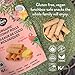 Cha's Organics - Organic Coconut Rolls - Ginger (100g)