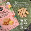 Cha's Organics - Organic Coconut Rolls - Ginger (100g)