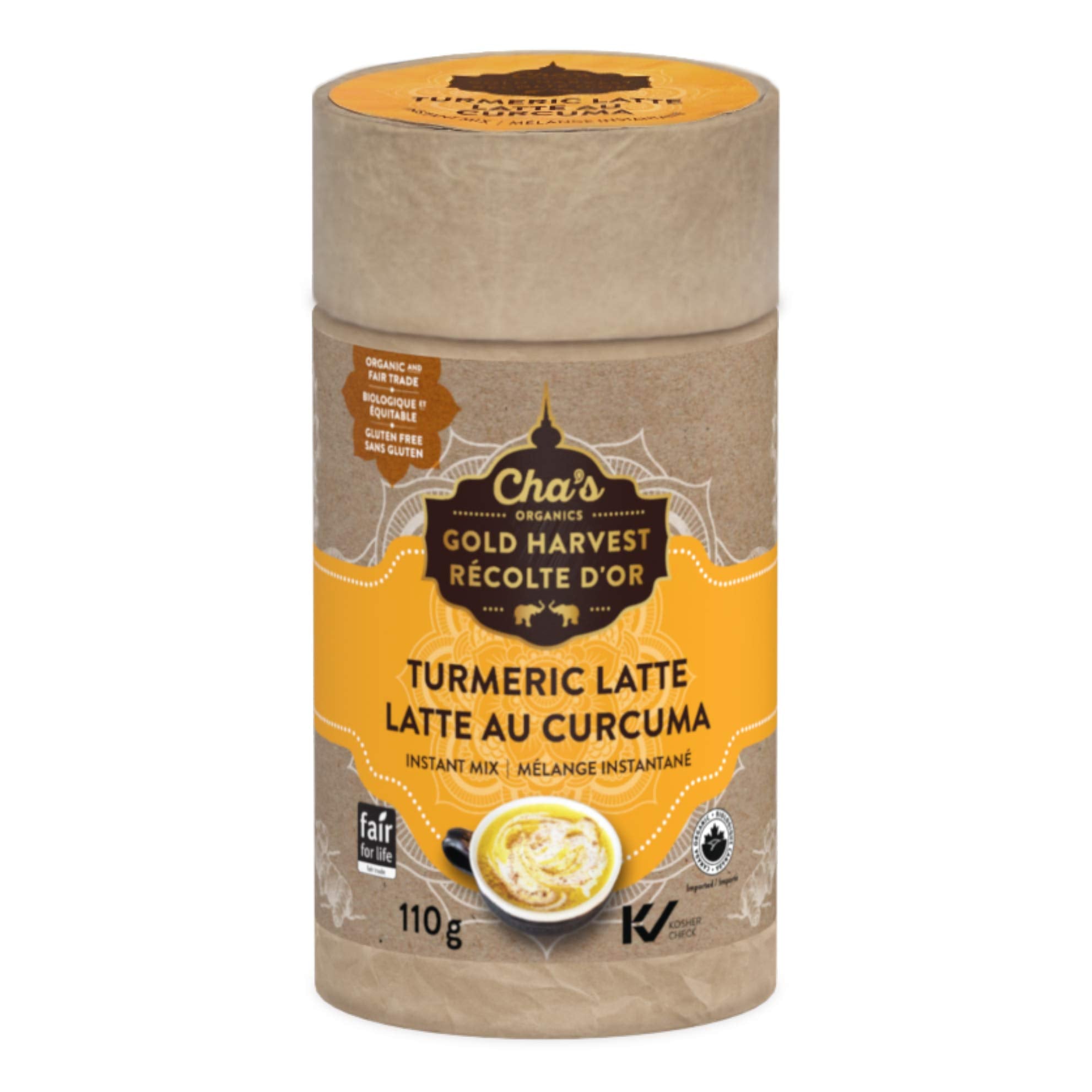 Cha's Organics - Turmeric Latte Instant Mix (110g)